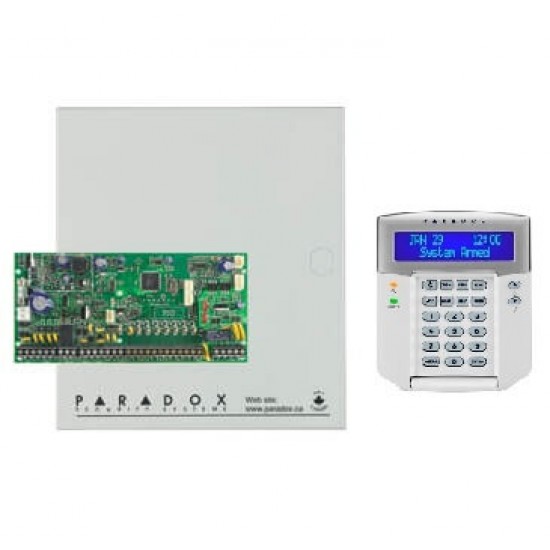 Paradox SP7000+/K32LCD+ 32 Zon Alarm Paneli